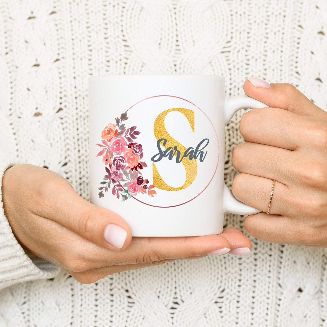 Personalised Name and Initial Mug