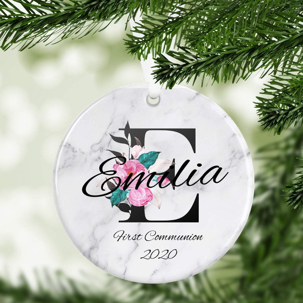 First Communion Personalised Ornament