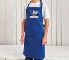 Load image into Gallery viewer, Childrens Personalised Apron / Kids Baking Apron / Kitchen Cooking Apron / Lightweight Childrens Apron / Baking Gift
