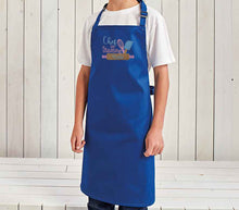 Load image into Gallery viewer, Childrens Personalised Apron / Chef In Training Kids Baking Apron / Kitchen Cooking Apron / Lightweight Childrens Apron / Gift
